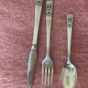 Child’s Classic Silver Flatware Set